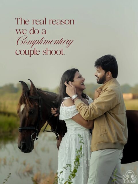 The couple shoot makes all the difference. (atleast for us)
It helps us understand you, the small details, which would have gone unnoticed, what truly works for you. Things we wouldn’t have known otherwise.
So when the celebrations begin, we’re already know what works for you and everything feel effortless and truly you 🤍
.
.
[Shriyak Photography, pre wedding shoot, Couple shoot, hyderabad wedding photographer, shriyak, destination wedding photographer, cute couple shoot]