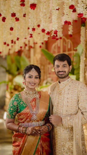 That’s the magic of a wedding ceremony. The world fades. And all that’s left is the two of you, standing at the beginning of forever 🤍
.
.
[Wedding ceremony, South indian wedding , Shriyak photography, Anaganaga Photography, South indian wedding decor, Weddings, Sushmitha & Prudhvi wedding]
.
#shriyak #wedding #teluguweddings #pelli #weddingphotography
