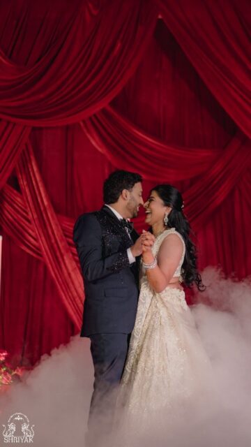 Amulya & Sujay's Sangeet was the kind of night where the music never stopped and neither did anyone else 🍾
.
.
#SangeetNight #SangeetDecor #WeddingPhotography #IndianWedding #ShriyakPhotography 
.
[Amulya & Sujay's Sangeet, Sangeet, CandidWedding, Sangeet Decor, Luxury weddings india, Sangeet Dance]