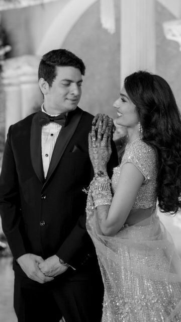 When love walks in, the lights follow. ✨
Nikhila & Rajeev at their reception.

Venue: @om_convention_hyderabad
Decor: @kaluvaevents
MUA: @makeupbyalinarangila
Outfits: @seemagujraldesign

[Reception, Cocktail Night, Wedding Photography, Shriyak Photography, Wedding Celebration, Bride And Groom, Couple Portrait, Candid Moments, Luxury Wedding, Hyderabad Photographer]

#WeddingPhotography #indianreception #cocktail #HyderabadPhotographer #reception