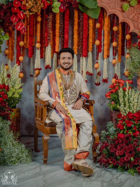 The start of all the celebrations to come🌸
Vivek’s Pellikoduku✨
