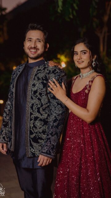 Apeksha & Vivek 🪩
The kind of Sangeet where the best moments happen when nobody’s keeping count of the steps.

Shot by: @shriyak
Venue: @savaayaconvention
MUA: @makeupbypriyakumar
Outfits: @shyamalbhumika
Jewellery: @shreejewellersofficial
.
.
#sangeetnight #coupledance #sangeetlook #teluguweddings #telugubrides 

[sangeet night hyderabad, sangeet decor wedding, bride dance sangeet, groom dance performance, wedding dance India, candid sangeet moments, editorial wedding India, cinematic wedding sangeet, Indian wedding celebration, luxury wedding events India]